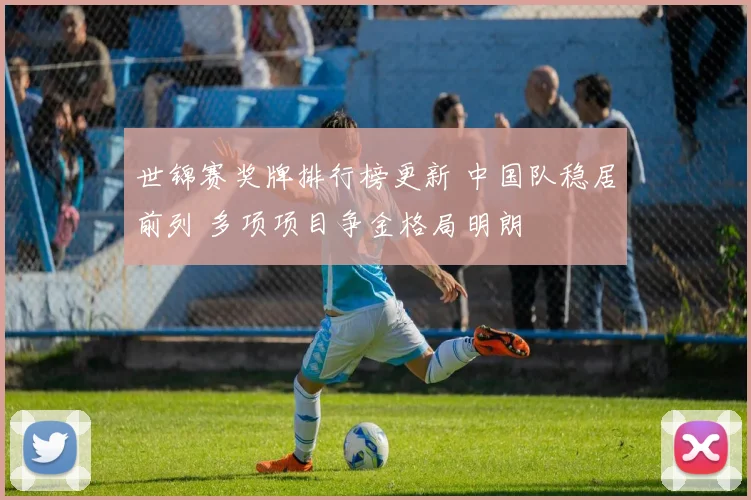 世锦赛奖牌排行榜更新 中国队稳居前列 多项项目争金格局明朗